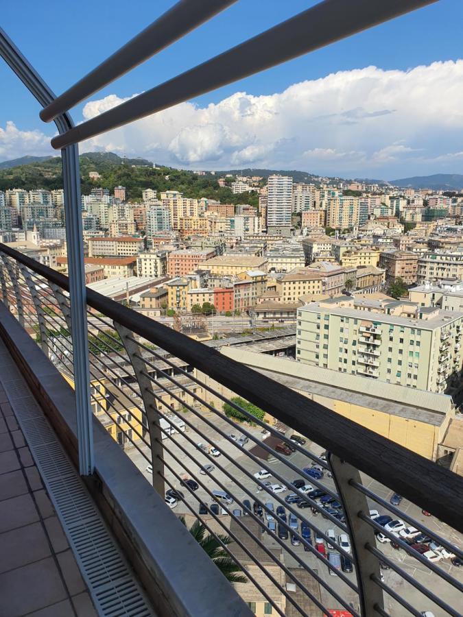 Attico Con Vista Su Genova Génova Exterior foto